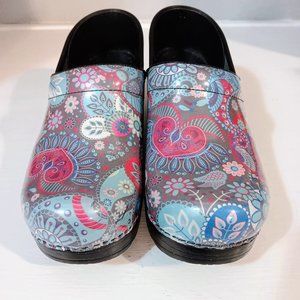 Dansko Patent Leather Clogs